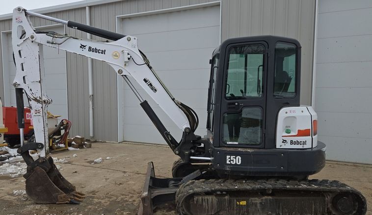 2014 Bobcat E50 Mini Excavator thumbnail 8