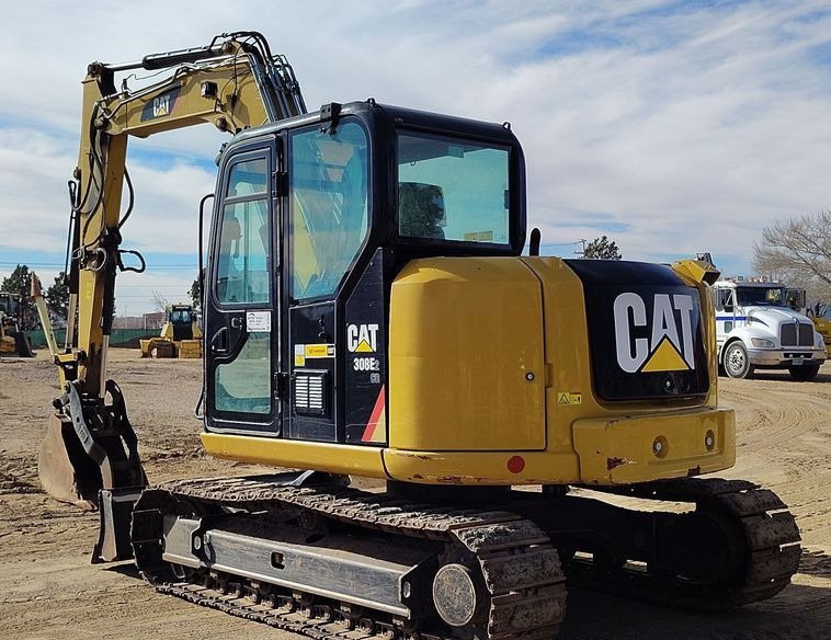 2019 Caterpillar 308E2 CR Mini Excavator thumbnail 6