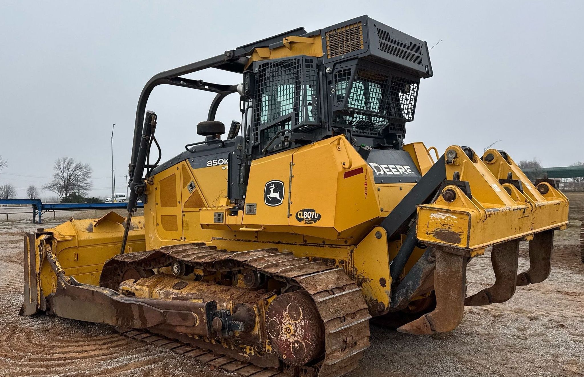 2015 John Deere 850K Crawler Dozer thumbnail 7