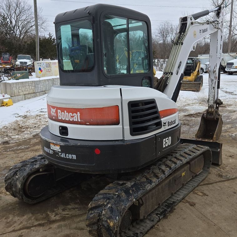 2014 Bobcat E50 Mini Excavator thumbnail 5