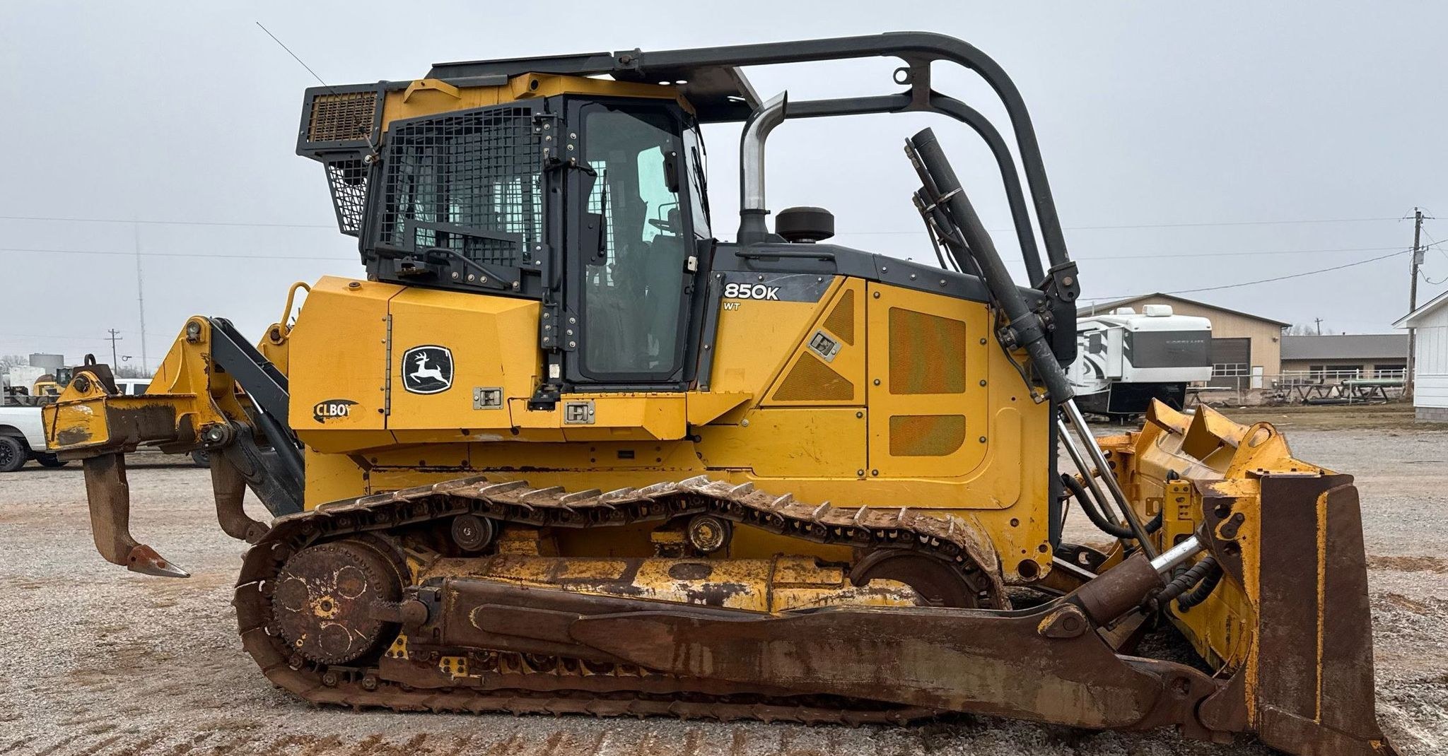 2015 John Deere 850K Crawler Dozer thumbnail 4