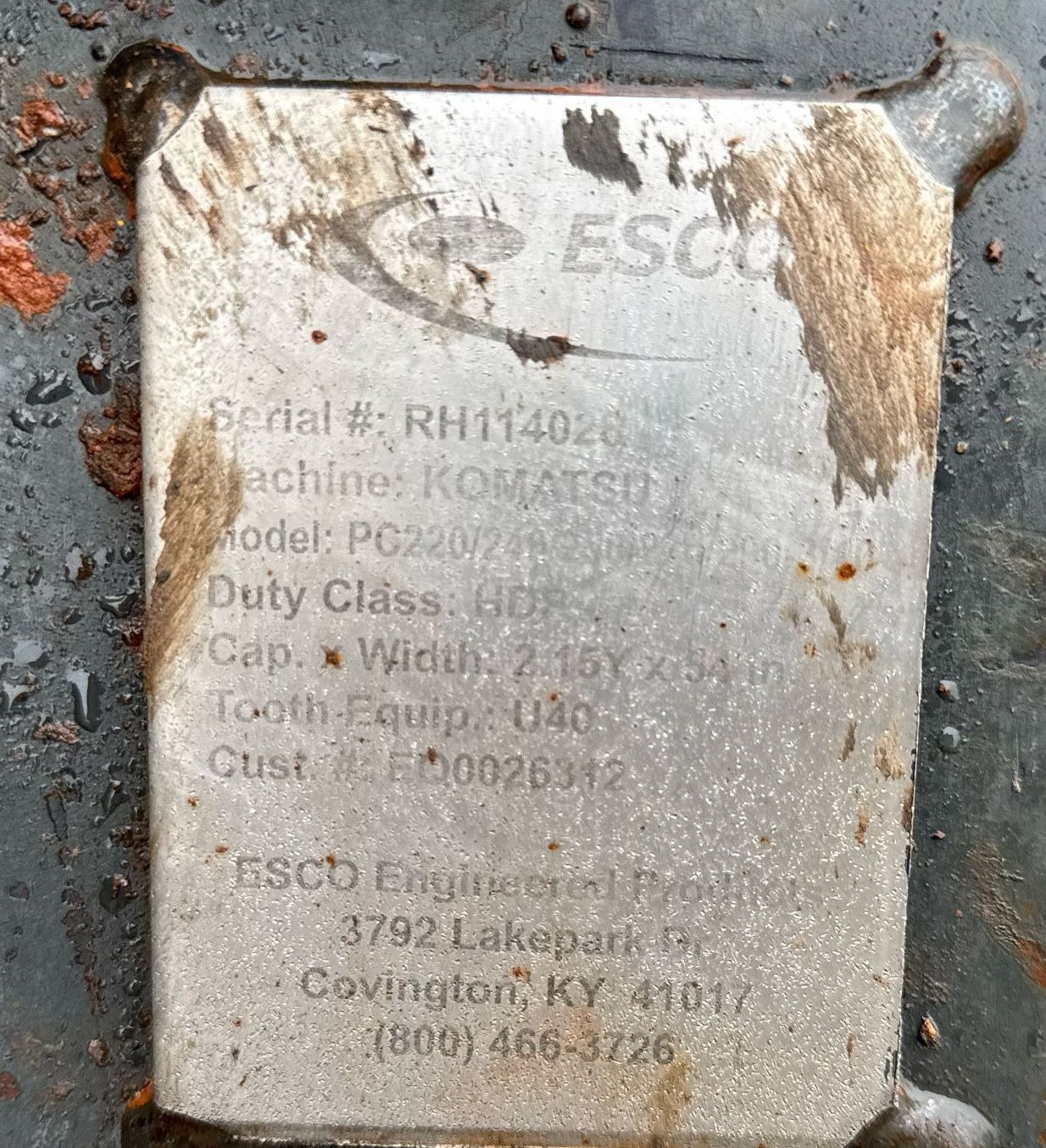 2015 Komatsu PC290LC-11 Excavator thumbnail 13